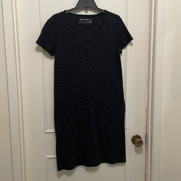 Super Comfortable Dark Grey Eddie Bauer Dress - Picture 1 of 5